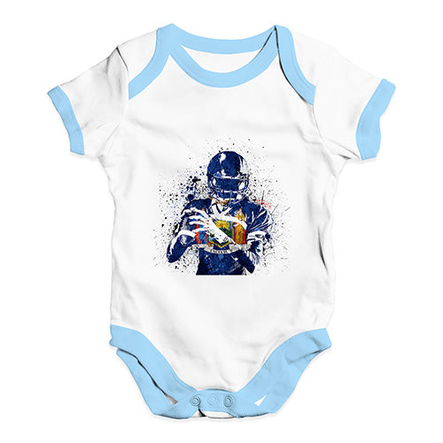 New York American Football Player Baby Unisex Baby Grow Bodysuit