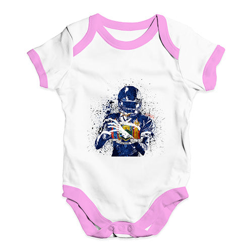 New York American Football Player Baby Unisex Baby Grow Bodysuit