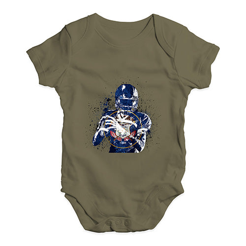 Utah American Football Player Baby Unisex Baby Grow Bodysuit