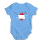 Austria Splat Baby Unisex Baby Grow Bodysuit