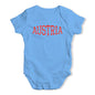 Austria College Grunge Baby Unisex Baby Grow Bodysuit