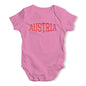 Austria College Grunge Baby Unisex Baby Grow Bodysuit