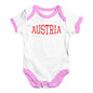 Austria College Grunge Baby Unisex Baby Grow Bodysuit