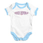 Czech Republic College Grunge Baby Unisex Baby Grow Bodysuit
