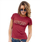 Womens T-Shirt Funny Geek Nerd Hilarious Joke Hungary College Grunge Women's T-Shirt Small Red