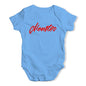 Monster Red Script Baby Unisex Baby Grow Bodysuit