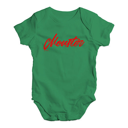 Monster Red Script Baby Unisex Baby Grow Bodysuit