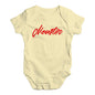 Monster Red Script Baby Unisex Baby Grow Bodysuit
