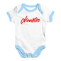 Monster Red Script Baby Unisex Baby Grow Bodysuit