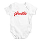 Monster Red Script Baby Unisex Baby Grow Bodysuit