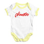 Monster Red Script Baby Unisex Baby Grow Bodysuit