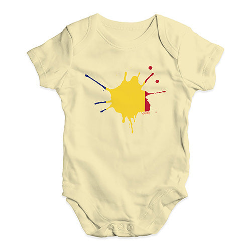 Romania Splat Baby Unisex Baby Grow Bodysuit