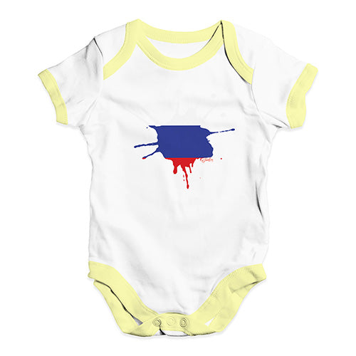 Russia Splat Baby Unisex Baby Grow Bodysuit