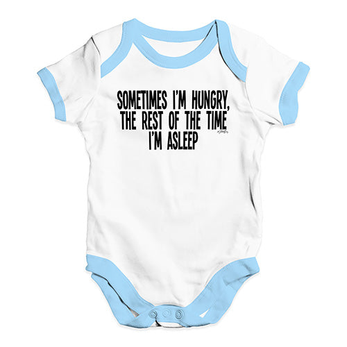 Sometimes I'm Hungry Baby Unisex Baby Grow Bodysuit