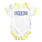 Ukraine College Grunge Baby Unisex Baby Grow Bodysuit