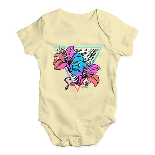 Wake Me Up When It's Summer Baby Unisex Baby Grow Bodysuit