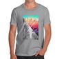 Funny Tee For Men Los Angeles City Of Dreams Men's T-Shirt X-Large Light Grey