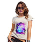 Womens Novelty T Shirt Christmas Purple Dream Unicorn Women's T-Shirt Medium Natural