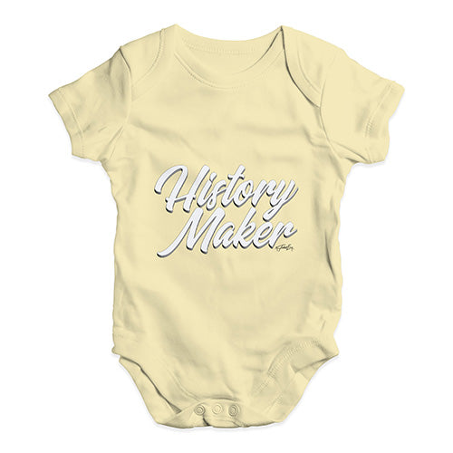 History Maker Baby Unisex Baby Grow Bodysuit