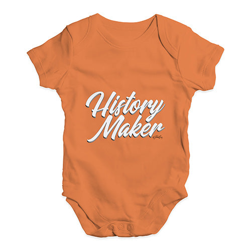 History Maker Baby Unisex Baby Grow Bodysuit
