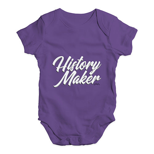 History Maker Baby Unisex Baby Grow Bodysuit