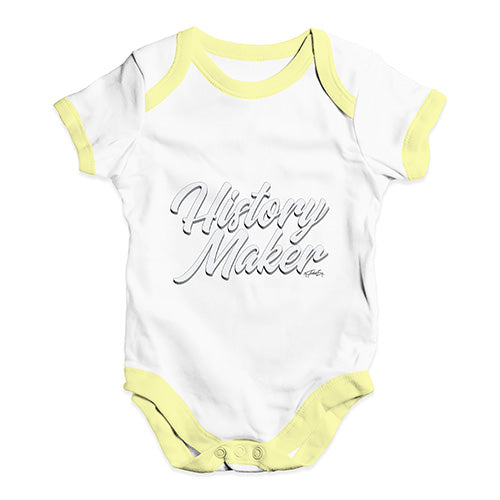 History Maker Baby Unisex Baby Grow Bodysuit