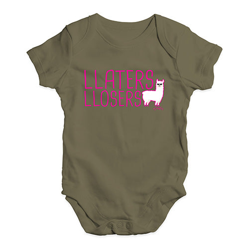 Llaters Llosers Baby Unisex Baby Grow Bodysuit