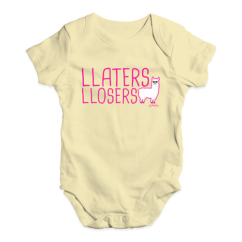 Llaters Llosers Baby Unisex Baby Grow Bodysuit