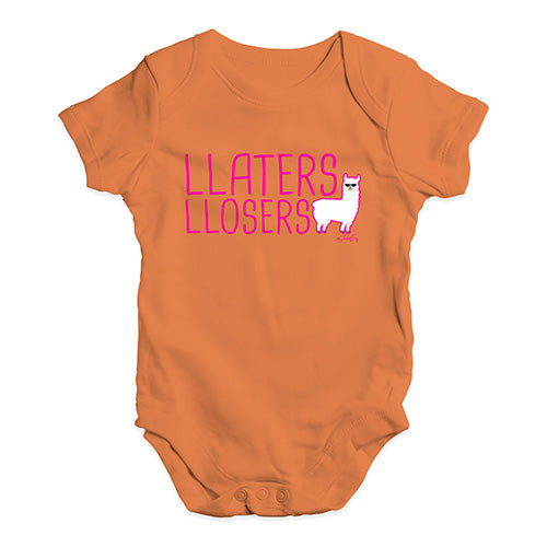 Llaters Llosers Baby Unisex Baby Grow Bodysuit