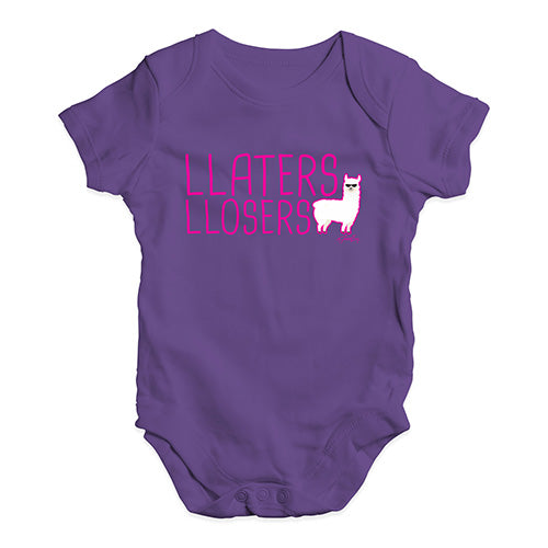 Llaters Llosers Baby Unisex Baby Grow Bodysuit