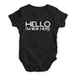Hello I'm New Here Baby Unisex Baby Grow Bodysuit