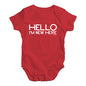 Hello I'm New Here Baby Unisex Baby Grow Bodysuit