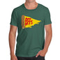 Novelty T Shirts For Dad Pizza BFFs Men's T-Shirt Large Bottle Green