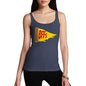Womens Funny Tank Top Pizza BFFs Women's Tank Top X-Large Navy