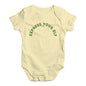 Funny Infant Baby Bodysuit Onesies Express Your Elf Baby Unisex Baby Grow Bodysuit 6 - 12 Months Lemon
