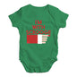 Funny Infant Baby Bodysuit I'm With Scrooge Baby Unisex Baby Grow Bodysuit New Born Green