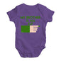 Funny Baby Onesies My Brother Is An Elf Baby Unisex Baby Grow Bodysuit 0 - 3 Months Plum