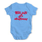 Funny Baby Onesies Not Just For Christmas Baby Unisex Baby Grow Bodysuit 3 - 6 Months Blue