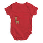 Baby Onesies I Got Here On My Reindeer Baby Unisex Baby Grow Bodysuit 12 - 18 Months Red
