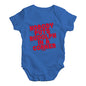 Funny Infant Baby Bodysuit Nobody Puts Rudolph In A Corner Baby Unisex Baby Grow Bodysuit 6 - 12 Months Royal Blue