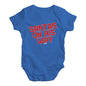 Baby Girl Clothes Santa's On His Way Baby Unisex Baby Grow Bodysuit 3 - 6 Months Royal Blue