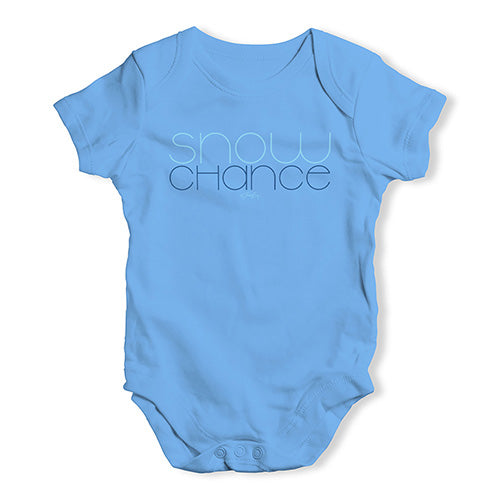 Bodysuit Baby Romper Snow Chance Baby Unisex Baby Grow Bodysuit New Born Blue