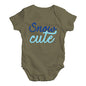 Bodysuit Baby Romper Snow Cute Baby Unisex Baby Grow Bodysuit 12 - 18 Months Khaki