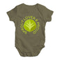 Baby Girl Clothes Sprout Lover And Proud Baby Unisex Baby Grow Bodysuit 0 - 3 Months Khaki