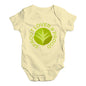Bodysuit Baby Romper Sprout Lover And Proud Baby Unisex Baby Grow Bodysuit 0 - 3 Months Lemon