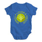 Bodysuit Baby Romper Sprout Lover And Proud Baby Unisex Baby Grow Bodysuit 3 - 6 Months Royal Blue