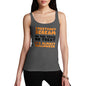 Funny Tank Top For Women Sarcasm Everybody Scream Women's Tank Top Large Dark Grey
