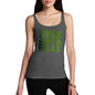 Funny Tank Top For Women Sarcasm Frankenstein Says Relax Women's Tank Top Medium Dark Grey