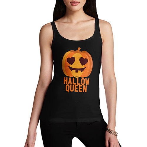 Funny Tank Tops For Women Hallow Queen Women's Tank Top X-Large Black