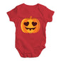 Baby Grow Baby Romper Love Pumpkin Baby Unisex Baby Grow Bodysuit 6 - 12 Months Red